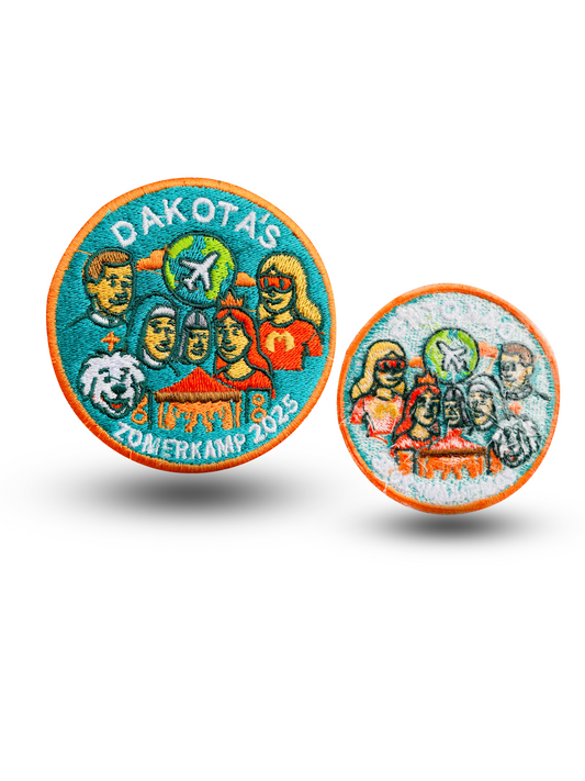 Embroidery badge