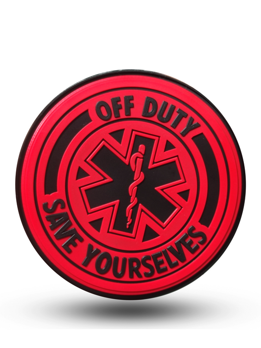 Off Duty "Save Yourselves" PVC Patch