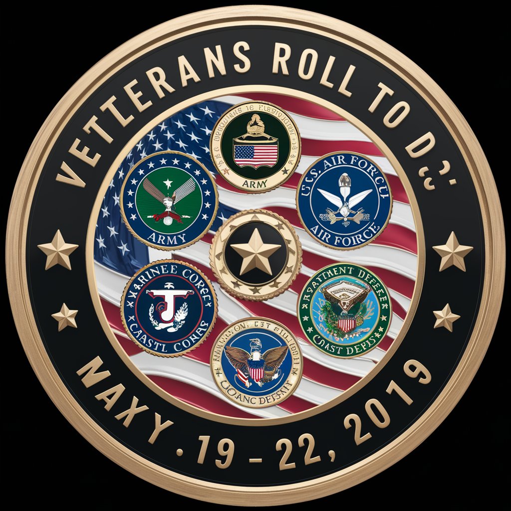 Veterans Roll to DC Commemorative Coin