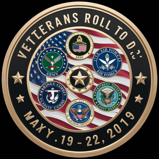 Veterans Roll to DC Commemorative Coin